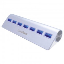 HUB USB COOLBOX 7 PUERTOS...