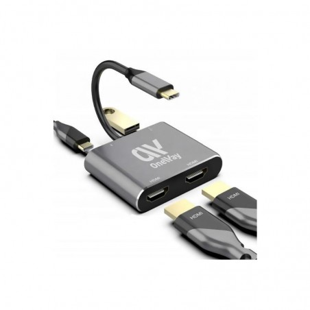 DOCK HUB ONEWAY USB-C 4 EN...