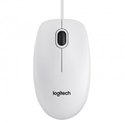 RATON LOGITECH B100 USB WHITE