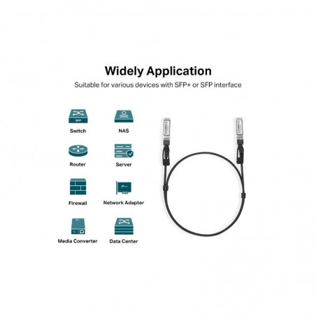 CABLE DE RED TP-LINK SFP+...