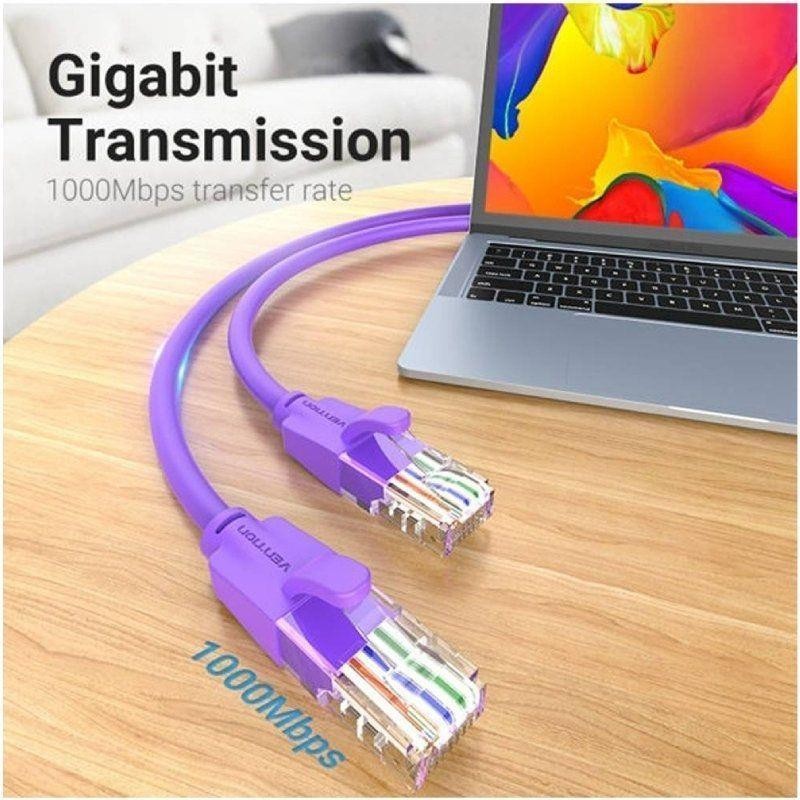 CABLE DE RED CAT.6 UTP 1M...